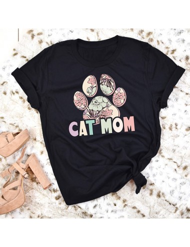 Tricou dama - Cat Mom - Mama de pisica