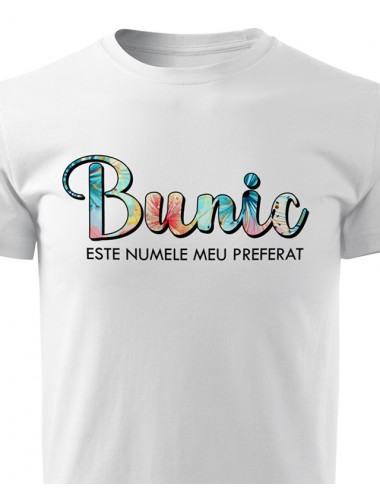 Tricou barbat - Bunic - numele meu preferat