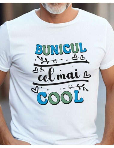 Tricou barbat - Bunicul cel mai COOL